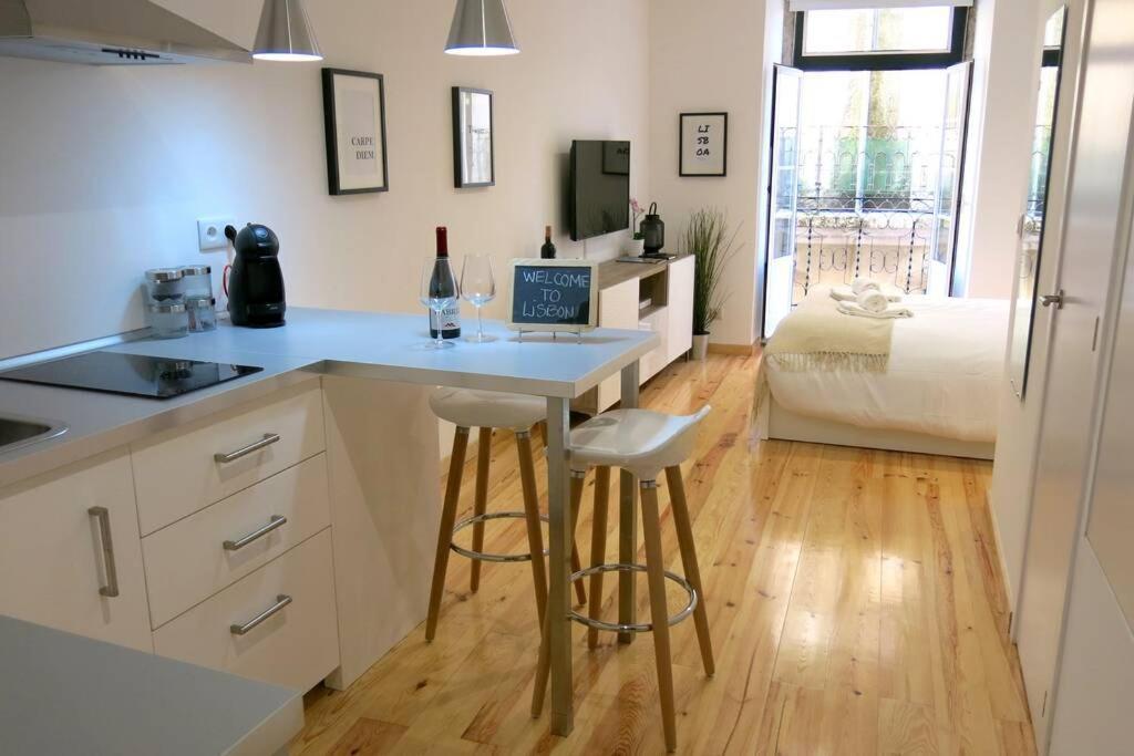 Beautiful Studio In Mouraria Lissabon Exterior foto